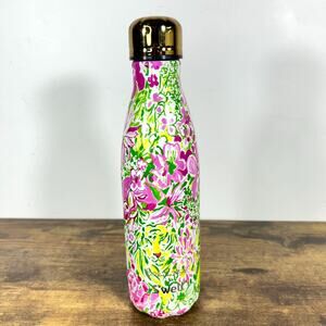 S'well Lilly Pulitzer Water Bottle In The Groves Floral Insulated Stainless 17oz